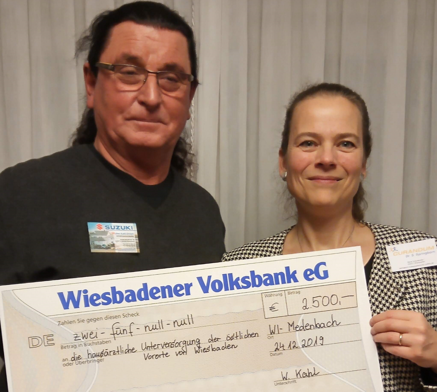 Weihnachtsspende Walter Kahl 2019